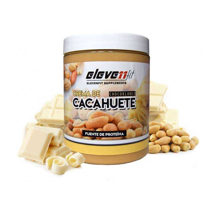 ELEVENFIT CREMA DE CACAHUETE CHOCOLATE BLANCO