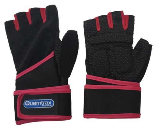 QUAMTRAX GUANTES DE ENTRENO ROSA