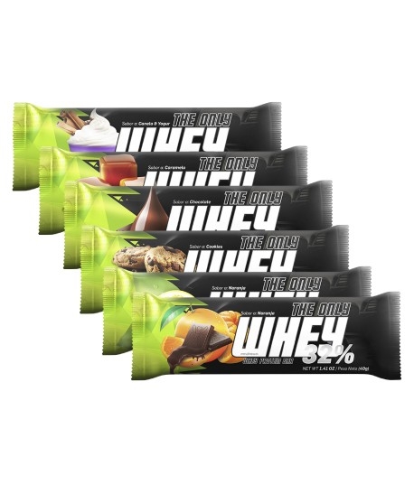 MENU FITNESS BARRITAS THE ONLY WHEY 32%