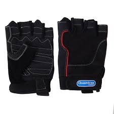 QUAMTRAX GUANTES DE ENTRENO NEGROS