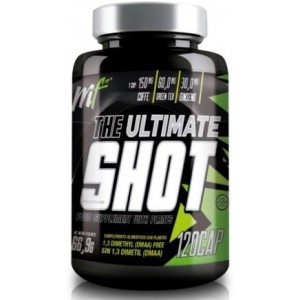 MENU FITNESS THE ULTIMATE SHOT QUEMAGRASAS 120CAP